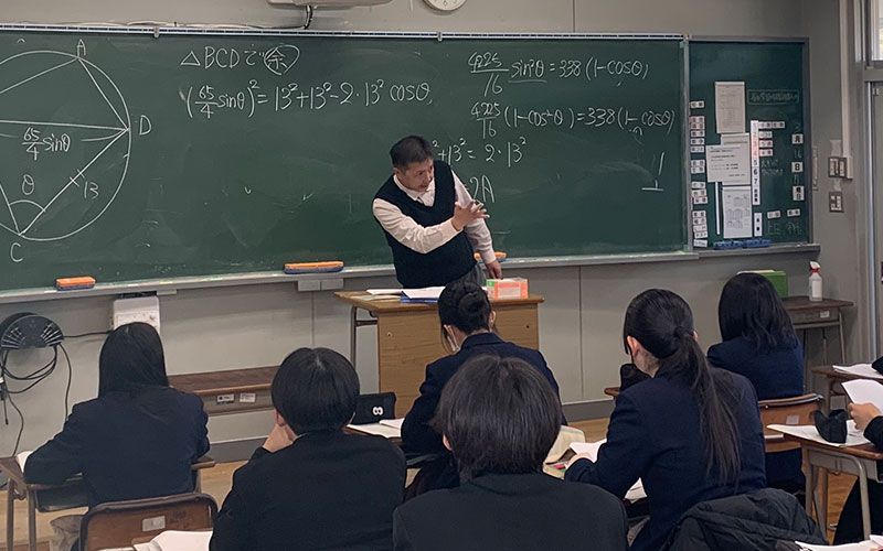 渉外授業の様子